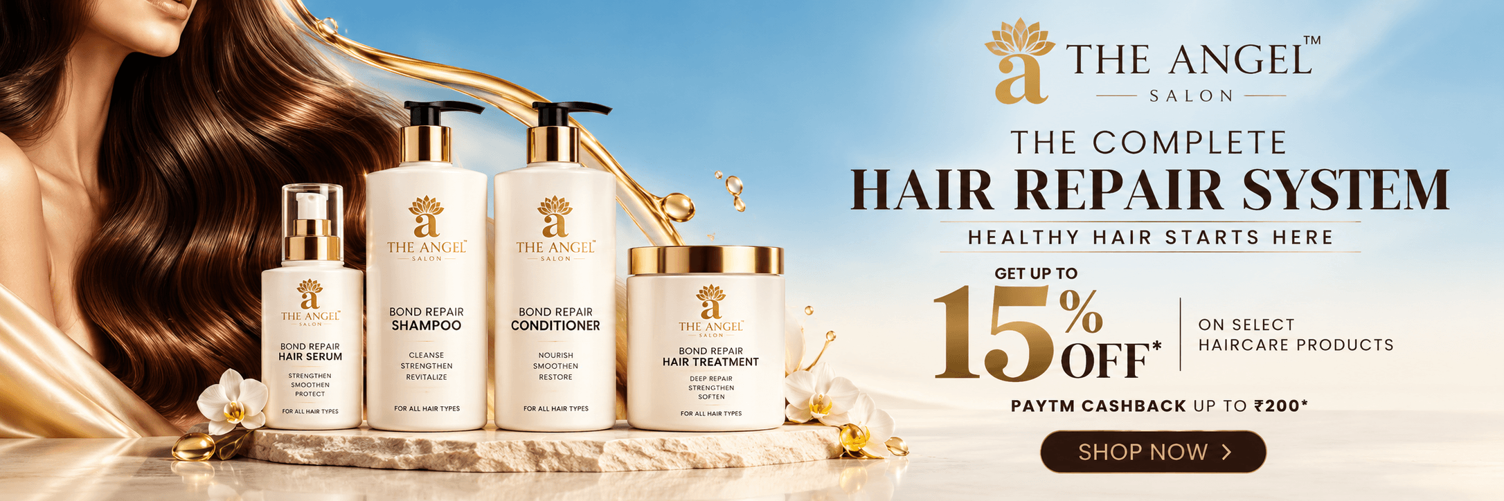 The complete hair repair system